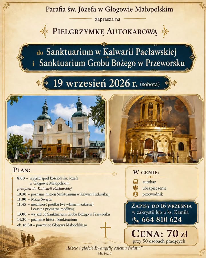 Parafia św. Józefa w Głogowie Małopolskim